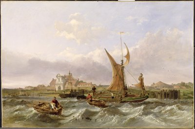 Tilbury Fort - Wind Against the Tide, 1853 by Clarkson Frederick Stanfield